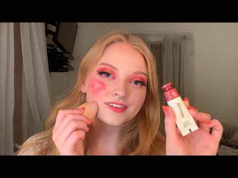 ASMR | Bestie Does Your Makeup for Valentine’s Day💕💕