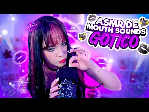 ASMR DE MOUTH SOUNDS GÓTICO 🖤💋 | Staryuuki