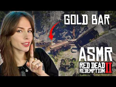It Took Me 1hr To Find This Gold Bar | RDR2 ASMR Gameplay