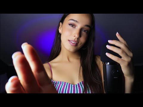 ASMR Whispering YOUR ♡ Favorite Trigger Words (ear to ear whispering with face touching)