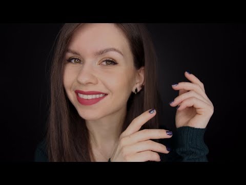 ASMR - Finger Fluttering & Trigger Words