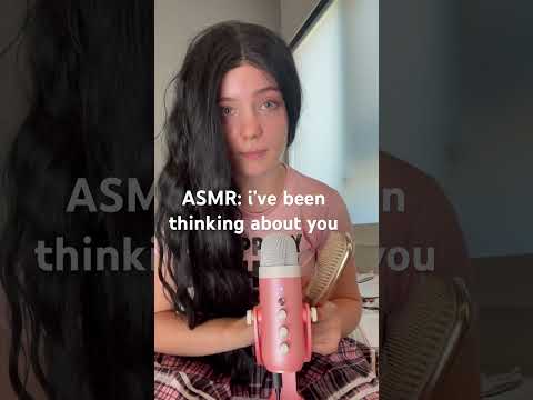 i've been thinking about you 🤍#asmr #girlfriendasmr #whispering #comfortaudio #cozyvibes