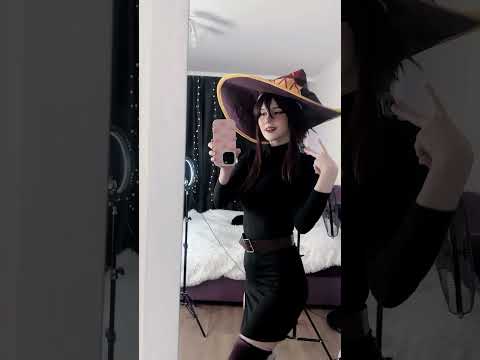 Dress Megumin #cosplay #anime #cosplayer #konosuba #megumin
