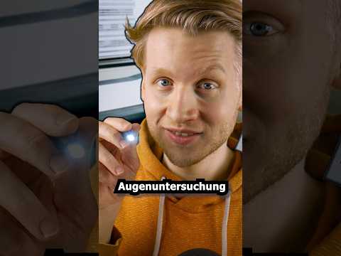 ASMR - Augenuntersuchung #asmr #roleplay #deutscheasmr #shorts
