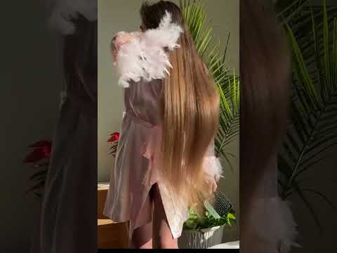 ASMR Relaxing Hair Brushing • Slow & Peaceful #relaxing #ingashasmr #hairbrashing #backstage