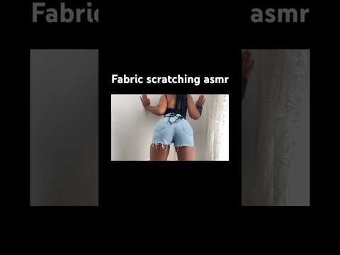 ASMR Fabric scratching #asmr #asmrsounds #fabricscratching