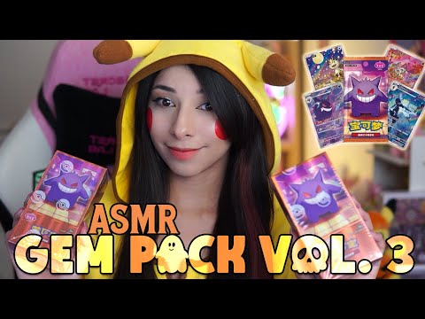 ASMR 🎃Halloween Pokemon Pack Opening🎃 Gem Vol. 3
