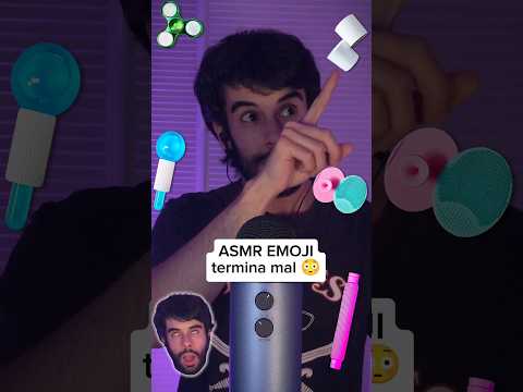 ASMR Emoji Challenge acaba MAL #asmr #shorts