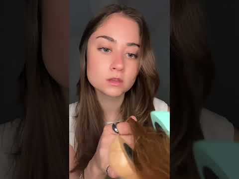 ASMR hair styling