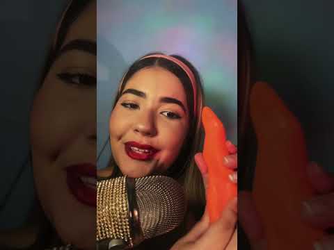 Asmr Orelha vs  Cenoura 🥕 👂 #asmr #asmrsounds_