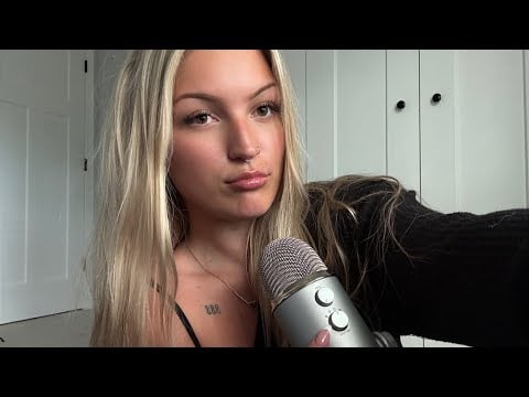 ASMR my first video back from vacation 🌞(whisper ramble + life update max sensitivity) 