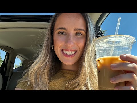 Iced Coffee Sounds and Clicky Whispers to Fall Asleep to 😴😴 ASMR