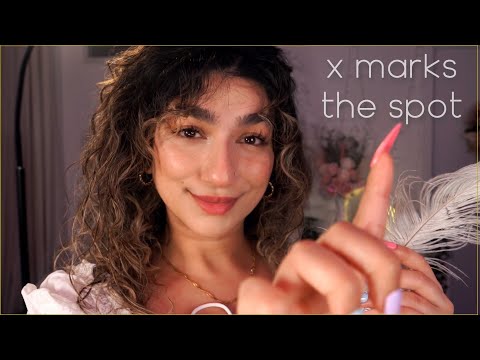 ASMR • X Marks The Spot ⭕ (4 different rhymes 🕷️🐰🐈🦋)