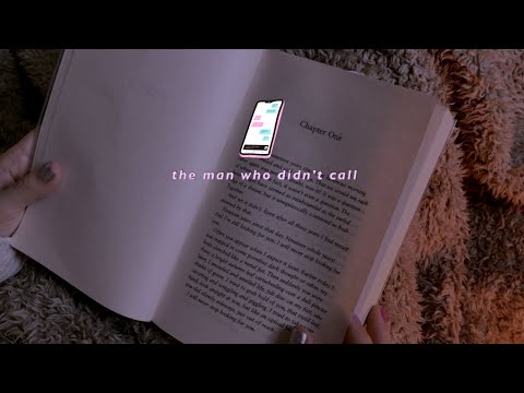 let me read you to sleep! asmr with rain 🌧️
