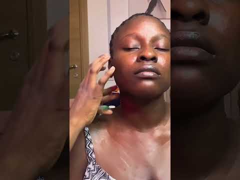 Back massage shaving asmr #asmr #ayurvedicmassage #tingles #asmrtriggers #relax #stressrelief