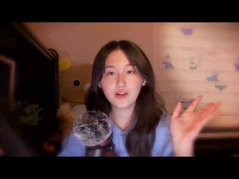 ASMR 🐈 simple inaudible whispers to relax you~ gentle hand movements & chin scritches 🐾