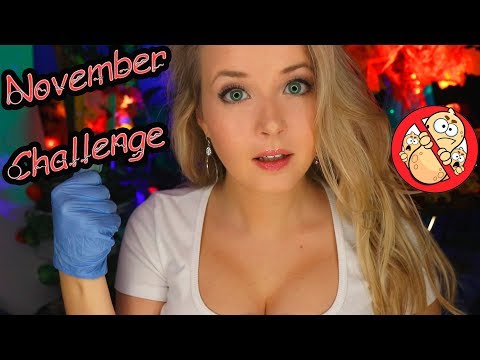 ASMR Be prepared 💪 Survive the November challenge 🥜🚫