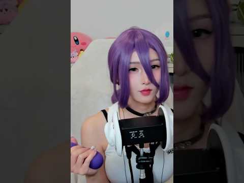 very satisfied sounds 🤗 #asmr #triggers #cosplay #reze