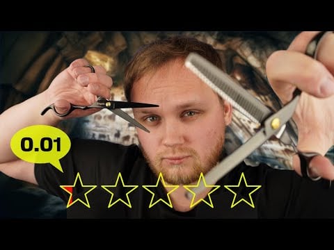 ASMR | 0.01 star rated barbershop