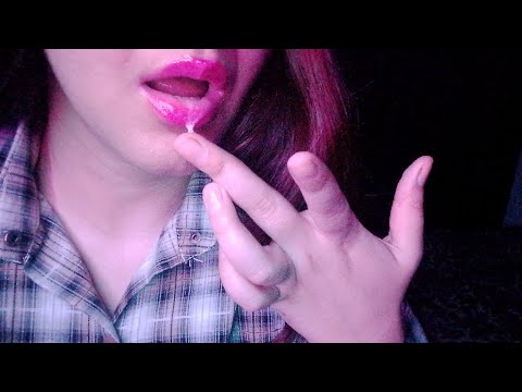 ASMR spit painting 🎨 your face