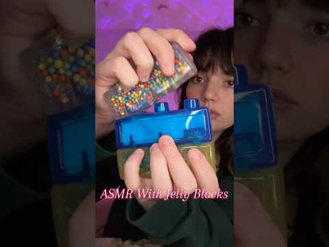 ASMR With Jelly Blox (Sticky & Grippy Sounds) #asmrtriggers #relax #tingles