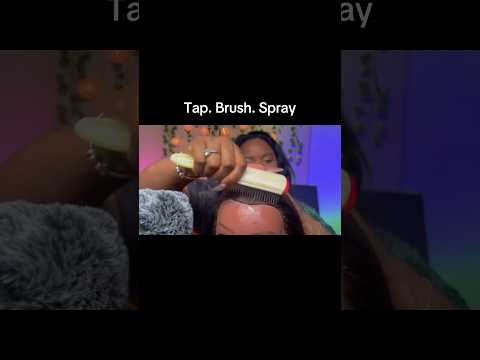 Trap brush spray #asmr