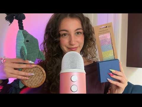 ASMR 20+ mins of tapping and scratching