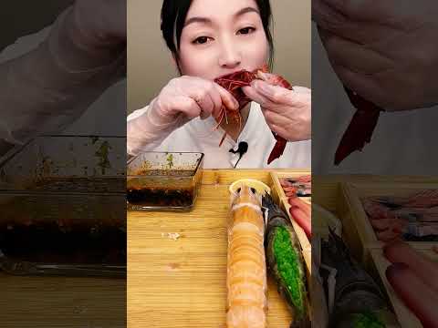 🦐✨ ASMR Seafood Feast 🌟🔥😋  해산물 ASMR 먹방 #ASMRSeafood #먹방