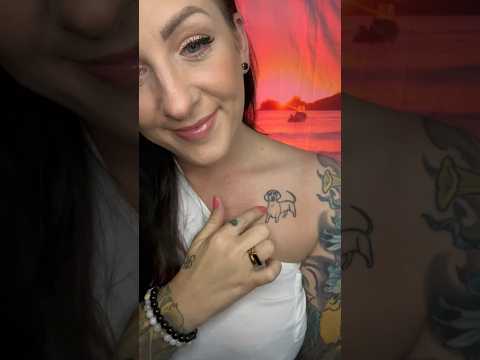 ASMR Tattoo Tracing! #asmr #tingles #asmrrelaxation #tattootracing #tattoo #tingles #asmrnotalking