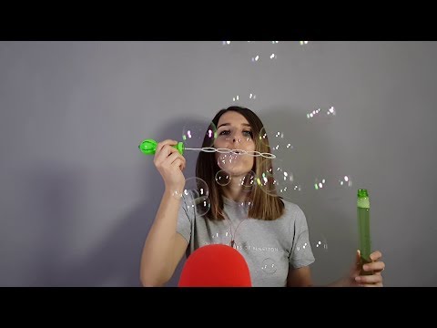 ASMR Crinkles- Bubbles -Hand movements