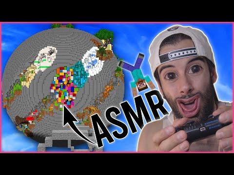 ASMR FAST MOUTH SOUNDS MINECRAFT EN PLANET PARKOUR 2 (SPEEDRUN) en ESPAÑOL