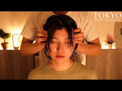 ASMR 天国過ぎて寝落ちするハールワッサーヘッドマッサージ