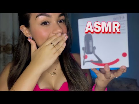 ASMR - NOVO MICROFONE DO CANAL | FIFINE K678