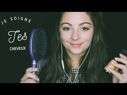 ASMR FRANCAIS ♡ Roleplay Coiffeur / Soins des Cheveux ♡