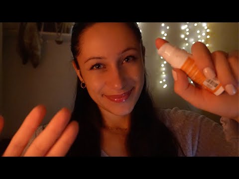 ASMR - sweet girl does your skincare #wlw