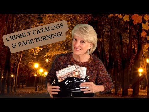 ASMR SUPER CRINKLY, TINGLY, & KINDA RETRO CATALOG FLIP!