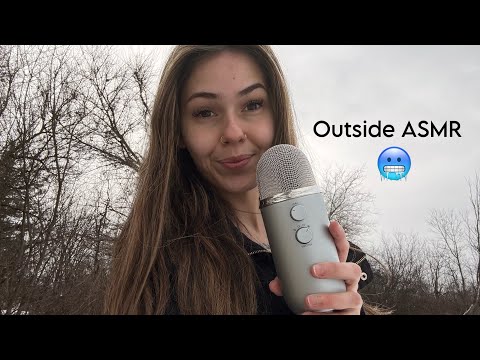 ASMR OUTSIDE IN THE SNOW❄️🤍 (Showing You My Chickens)