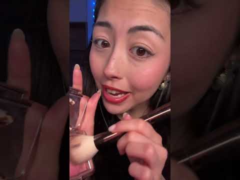 ASMR fastest makeup I’ve ever done #asmr