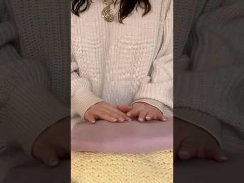 The lightest touch ASMR #asmr #gentle #handmovements #fabricsounds