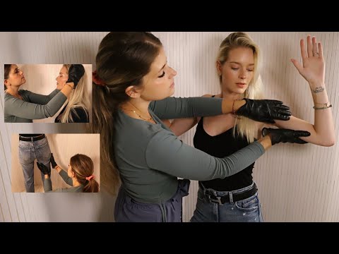 ASMR TSA, PAT DOWN, Full Body Exam mit @Julia ASMR  deutsch/german