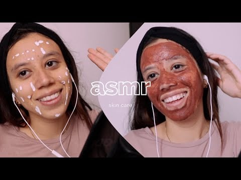 ASMR rutina de skin care