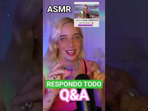 ASMR Q&A RESPONDIENDO SUS PREGUNTAS 🥰 #asmr #asmrq&a #asmrespañol