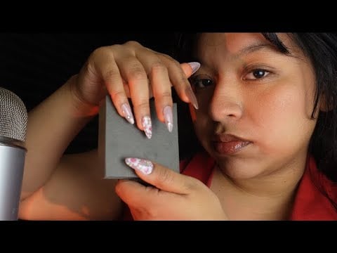 ASMR personal attention to a item for the tingles.