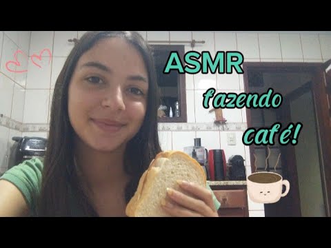 ASMR fazendo meu cafe da manhã com você 🌷