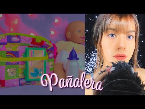 ASMR | Sonidos relajantes con una pañalera 🍼| Andrea ASMR 🦋