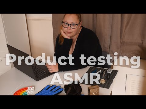 * ASMR * Product Testing / Writing reviews / NO TALKING / Unintentional