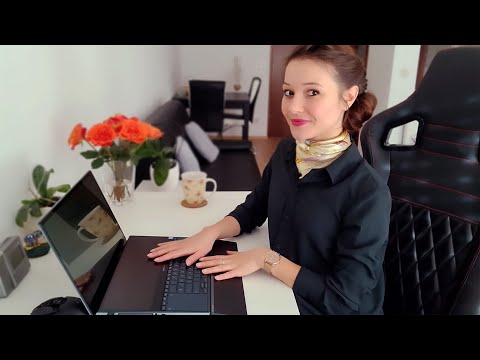 ASMR OFFICE WOMAN ROLEPLAY (soft spoken russian)