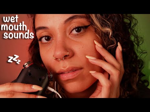 *WET MOUTH SOUNDS* Intense Tascam Tingles ~ ASMR #sleepaid