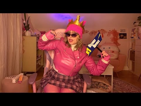 ASMR FORTNITE ROLEPLAY! Teaming and Healing you! Hope Skin Halloween Costume and Props ✨🩷
