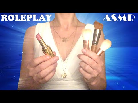 { ROLEPLAY ASMR français } Je te maquille * vendeuse maquillage make up